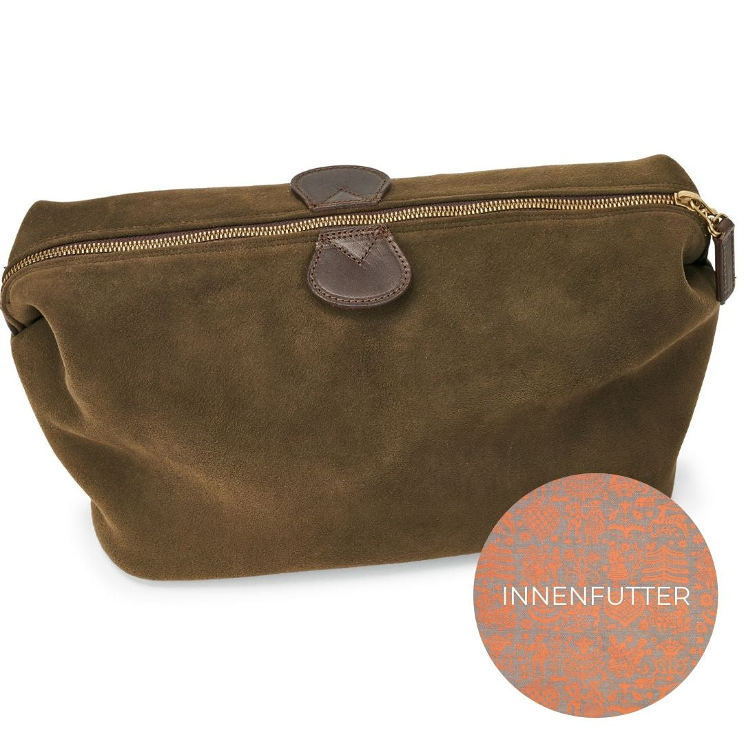 "Filou" Kulturtasche aus Hirschleder