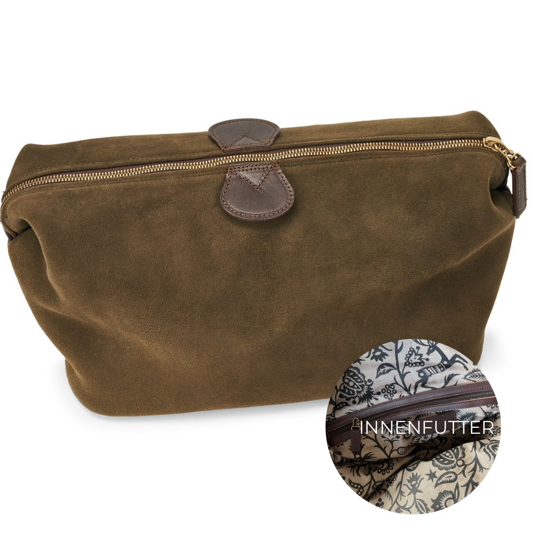 "Filou" Kulturtasche aus Hirschleder