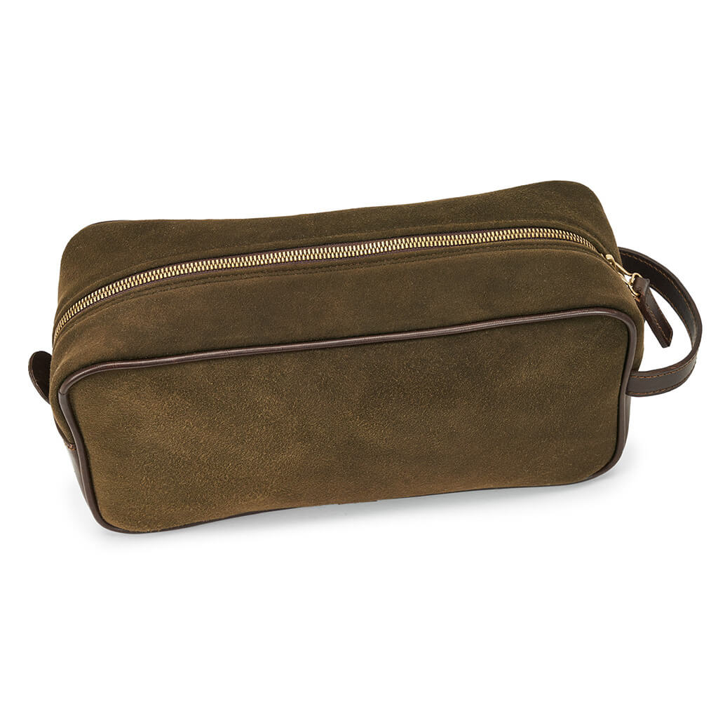 "Oscar" Kulturtasche aus Hirschleder