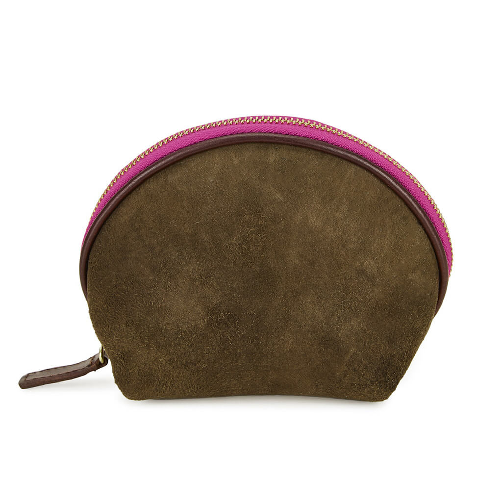 "Fanni" Hirschleder Kabel/Kosmetiktasche