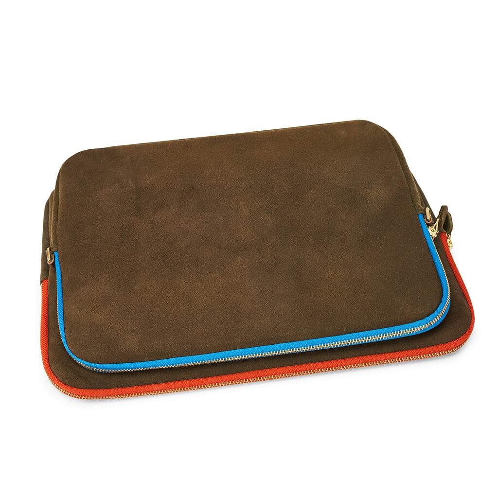 "Duroc" Hirschleder Laptoptasche (bis 16 Zoll)
