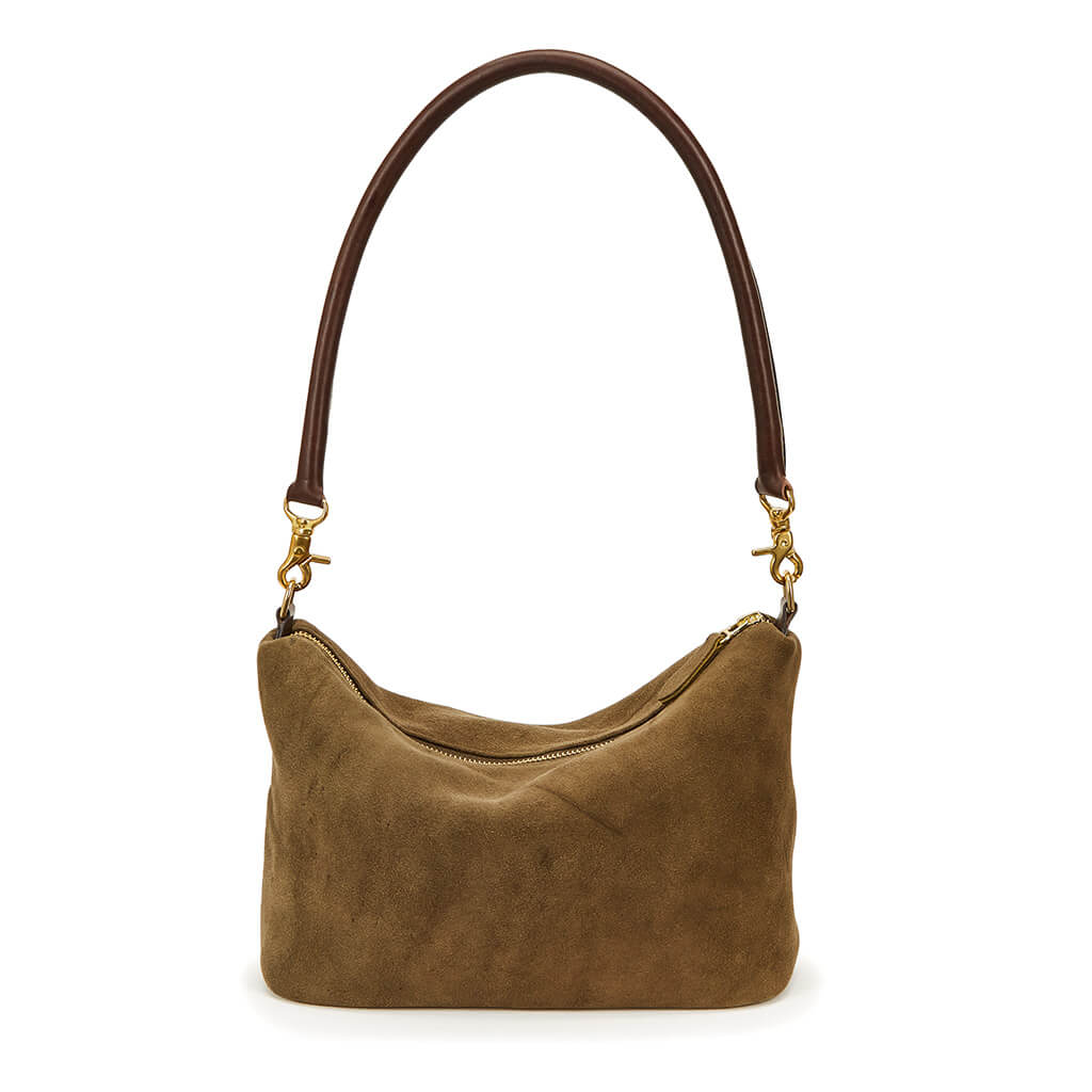 Kleine Handtasche "Mabillon" aus Hirschleder