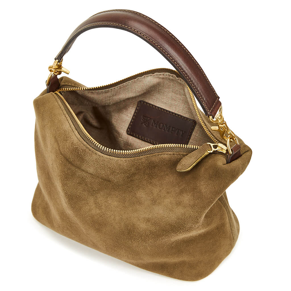 Kleine Handtasche "Mabillon" aus Hirschleder