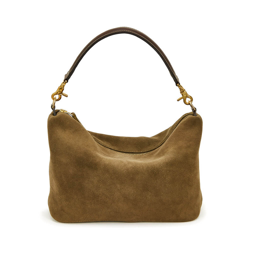 Kleine Handtasche "Mabillon" aus Hirschleder