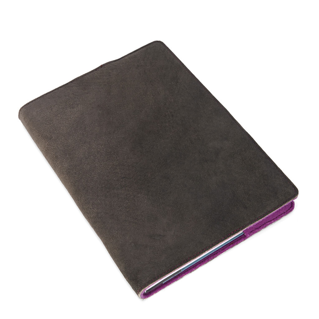 "Opera" B5 Bucheinband aus Hirschleder mit Paperbook von GMUND Papier