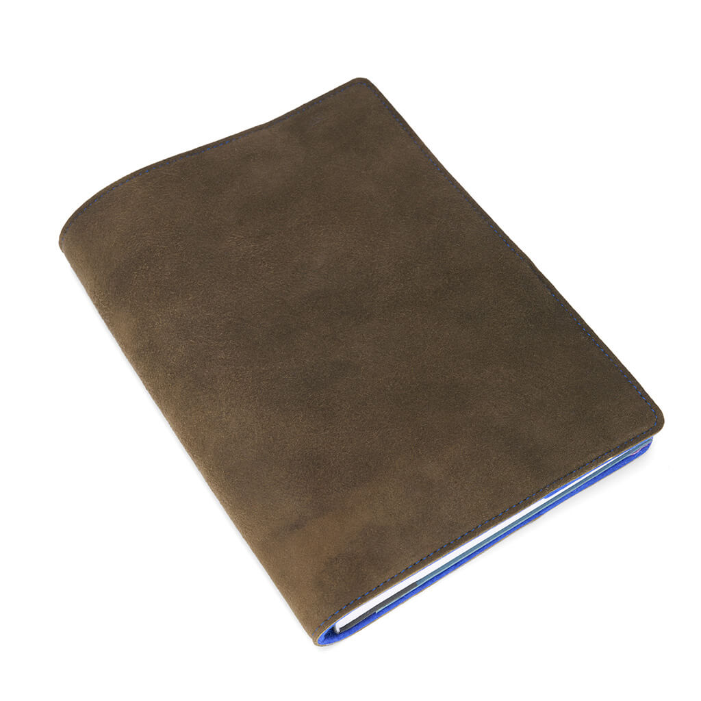 "Opera" B5 Bucheinband aus Hirschleder mit Paperbook von GMUND Papier