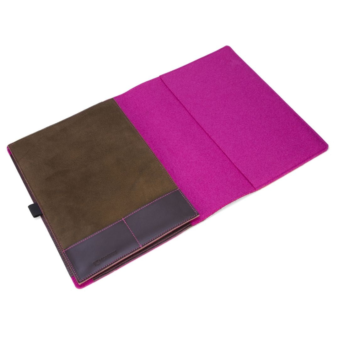 "Marceau" Schreibmappe & IPad Sleeve mit GMUND Papierblock
