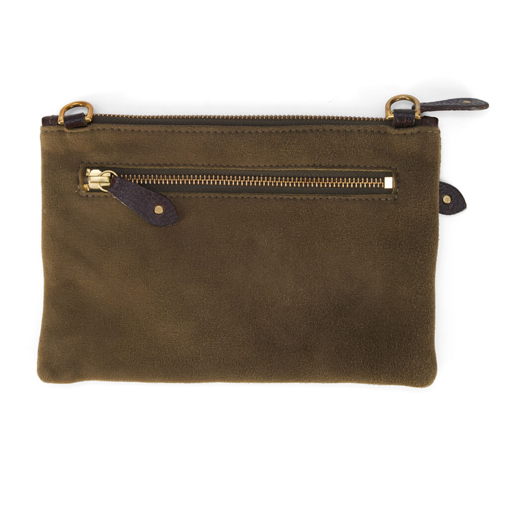 "Bobigny" Mini Hirschleder Clutch