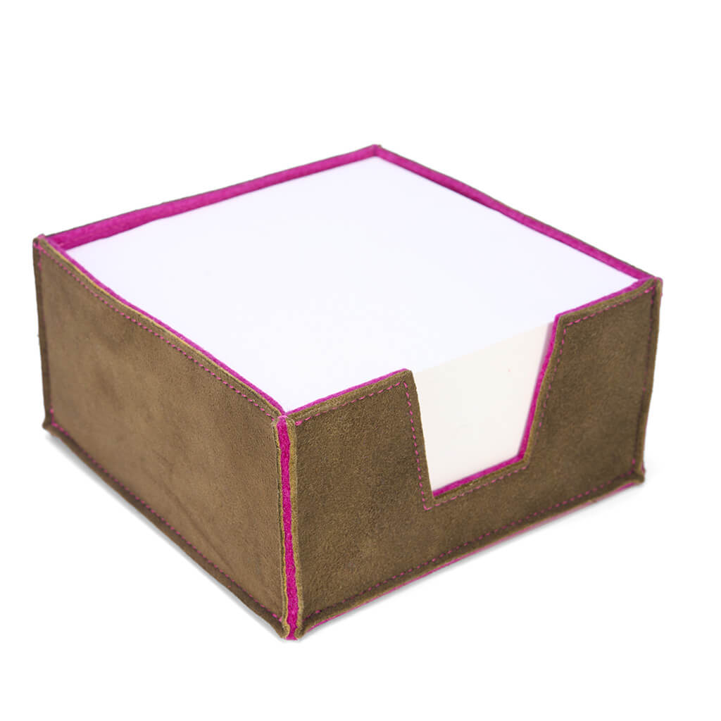 "Leo XL" Zettelcube mit GMUND Papierblock - Grösse XL