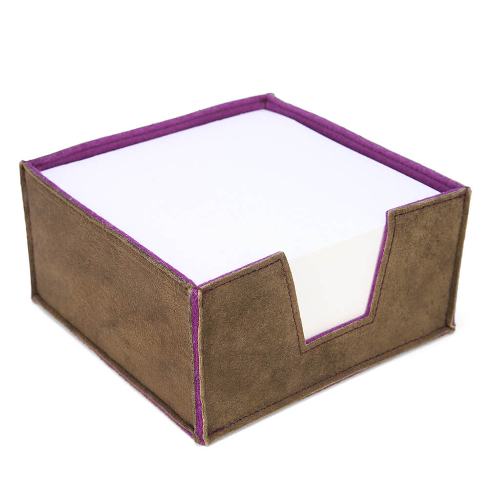 "Leo XL" Zettelcube mit GMUND Papierblock - Grösse XL
