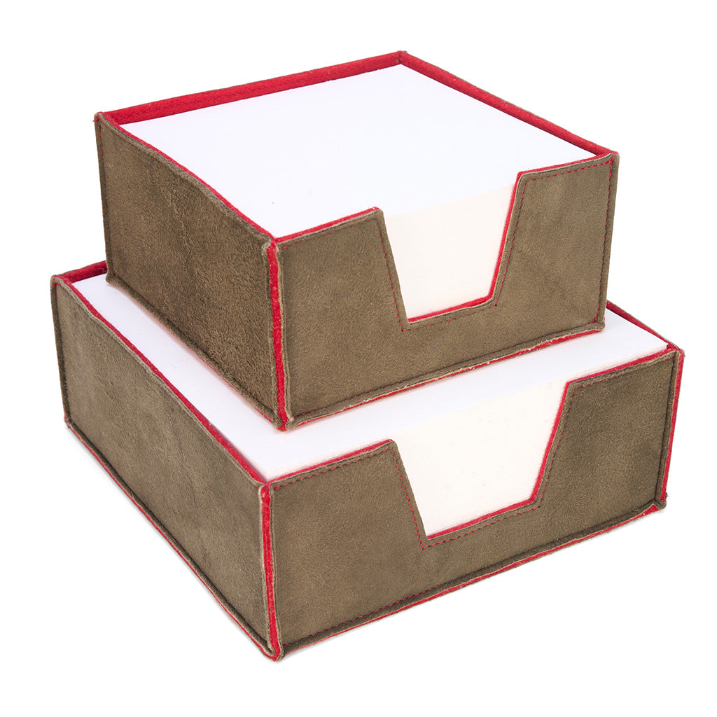 "Leo M" Zettelcube mit GMUND Papierblock - Größe M