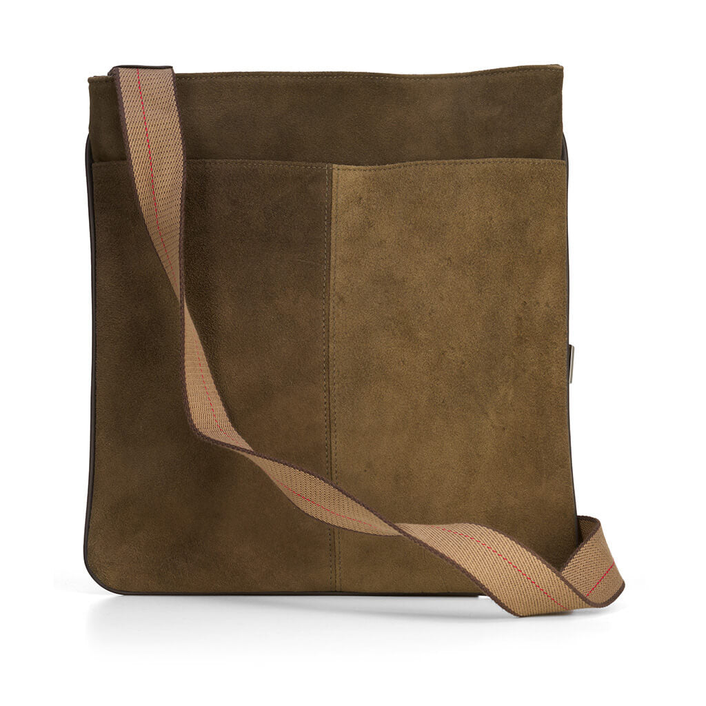"Franklin" Messenger Bag aus Hirschleder