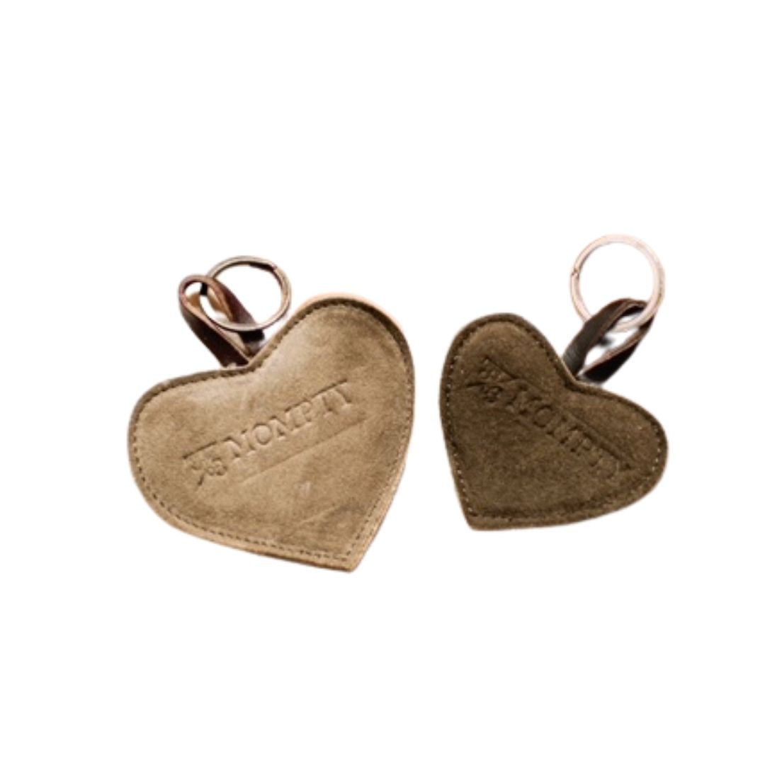 Hirschleder Anhänger "Herzilein"