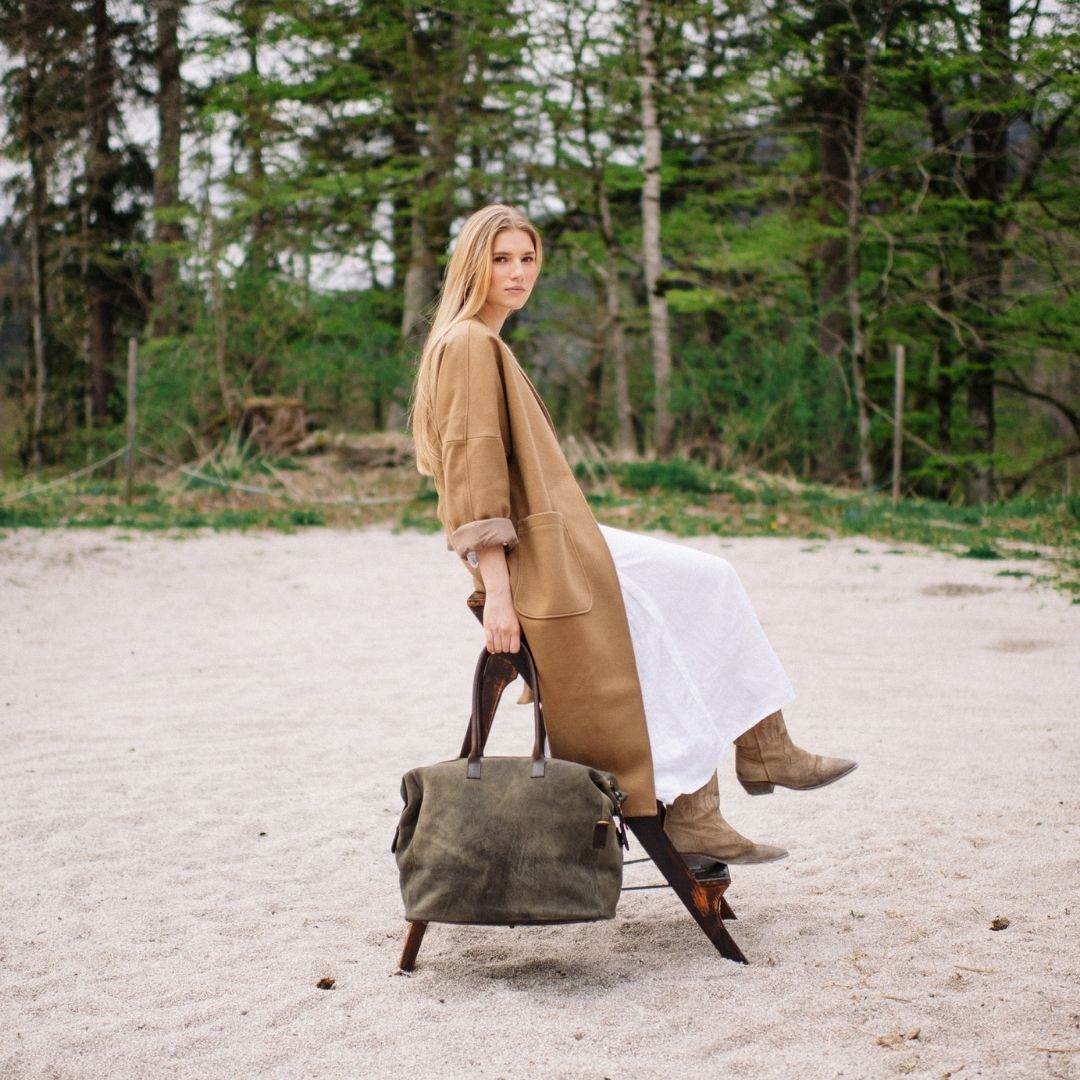 Weekender "St. Tropez" aus Hirschleder