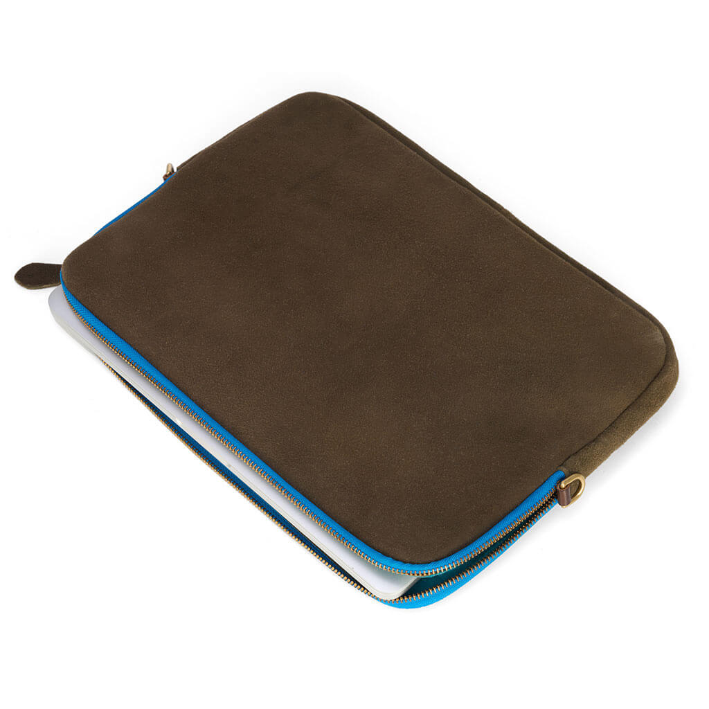"Duroc" Hirschleder Laptoptasche (bis 16 Zoll)