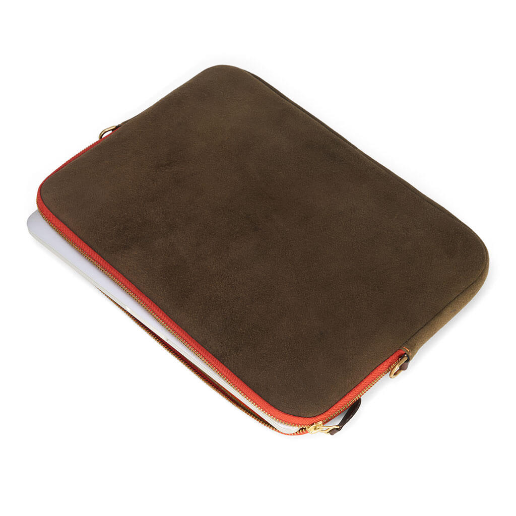 "Duroc" Hirschleder Laptoptasche (bis 16 Zoll)