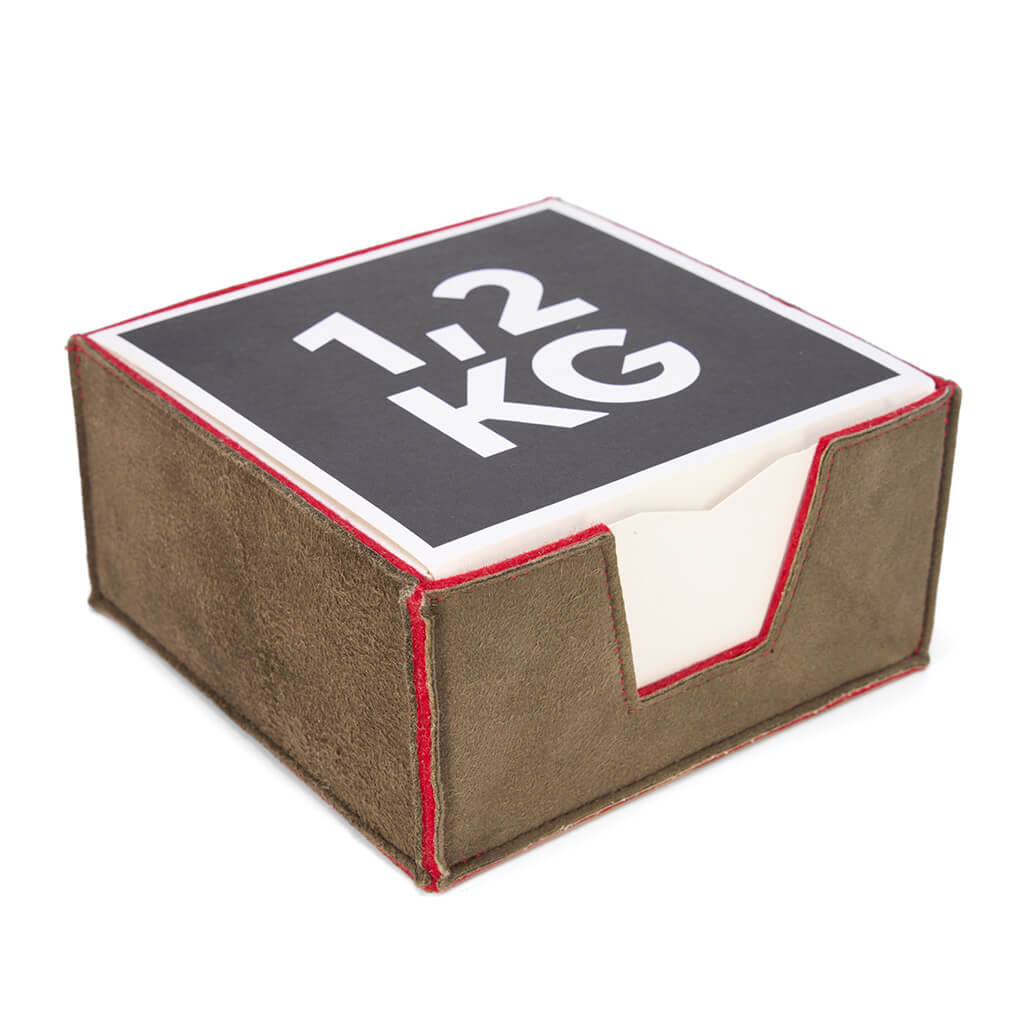 "Leo XL" Zettelcube mit GMUND Papierblock - Grösse XL
